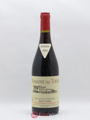 IGP Pays du Vaucluse (Vin de Pays du Vaucluse) Domaine des Tours Merlot-Syrah Domaine des Tours E.Reynaud  2004 - Lot of 1 Bottle