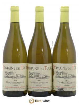 IGP Vaucluse (Vin de Pays de Vaucluse) Domaine des Tours Emmanuel Reynaud clairette 2015 - Lot de 3 Bouteilles