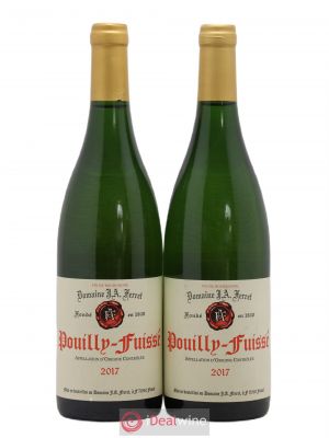 Pouilly-Fuissé J.A. Ferret (Domaine)  2017 - Lot of 2 Bottles