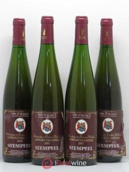 Gewurztraminer Sélection de Grains Nobles Stempfel (no reserve) 2005 - Lot of 4 Bottles