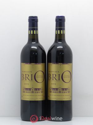 - Margaux Brio de Cantenac Brown (no reserve) 2003 - Lot of 2 Bottles