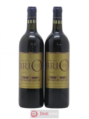 Brio de Cantenac Brown (no reserve) 2003 - Lot of 2 Bottles