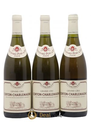 Corton-Charlemagne Bouchard Père & Fils  2008 - Lot of 3 Bottles
