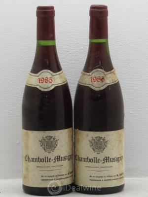 Chambolle-Musigny Zibetti 1985 - Lot de 2 Bouteilles