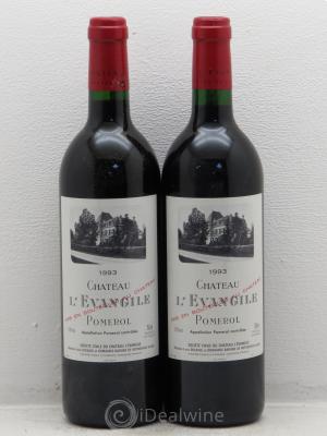 Château l'Évangile  1993 - Lot of 2 Bottles