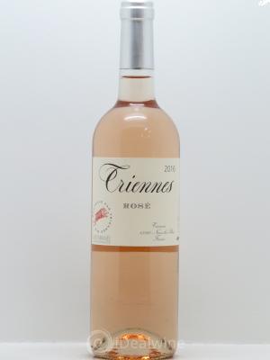 IGP Méditerranée Rosé Triennes (Domaine)  2016 - Lot of 1 Bottle