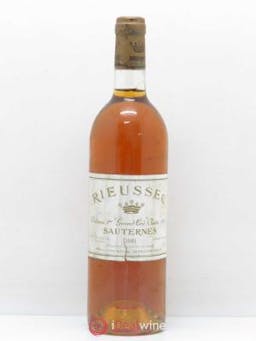 Château Rieussec 1er Grand Cru Classé  1981 - Lot of 1 Bottle