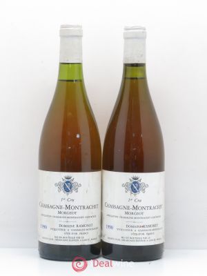 Chassagne-Montrachet 1er Cru Morgeot Ramonet (Domaine)  1990 - Lot of 2 Bottles