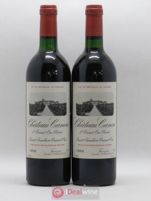 Château Canon 1er Grand Cru Classé B  1988 - Lot of 2 Bottles