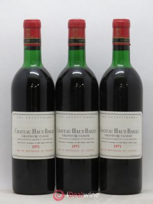 Château Haut-Bailly Cru Classé de Graves  1973 - Lot of 3 Bottles