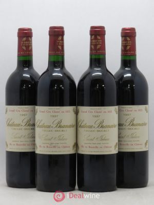 Château Branaire Ducru 4ème Grand Cru Classé  1997 - Lot of 4 Bottles