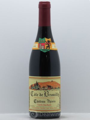 Côte de Brouilly Cuvée Zaccharie Château Thivin  2016 - Lot of 1 Bottle