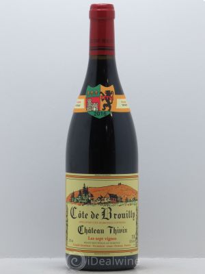Côte de Brouilly Les 7 Vignes Château Thivin  2016 - Lot of 1 Bottle