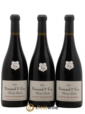 Pommard 1er Cru Clos Des Arvelets Château de Charodon 2021 - Lot of 3 Bottles