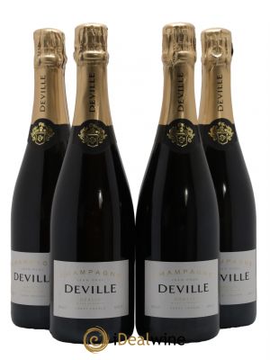 Champagne Blanc de Blancs Opalis Maison Deville  - Lotto di 4 Bottiglie