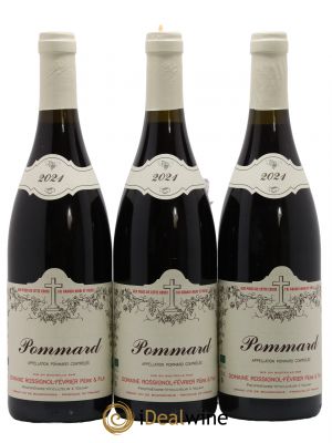 Pommard Domaine Rossignol Février 2021 - Lot of 3 Bottles