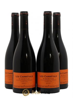 Minervois Les Carretals Domaine Anne Gros et Jean Paul Tollot 2021 - Lot of 4 Bottles