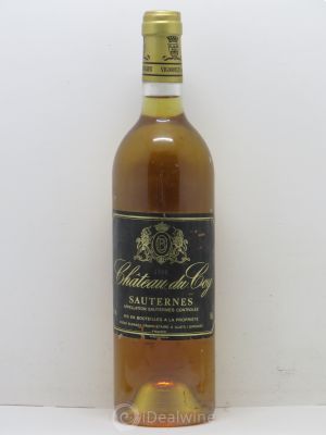 Sauternes Château Du Coy 1988 - Lot of 1 Bottle