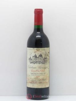 Château Berliquet Grand Cru Classé  1989 - Lot of 1 Bottle