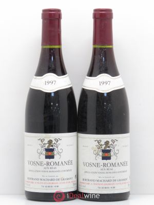 Vosne-Romanée Aux Réas Machard de Gramont (sans prix de réserve) 1997 - Lot de 2 Bouteilles