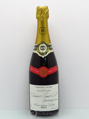 Brut Champagne Perrier-Jouet Reserve Cuvée Extra Brut 1978 - Lot de 1 Bouteille