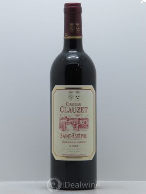 Château Clauzet  2003 - Lot de 1 Bouteille