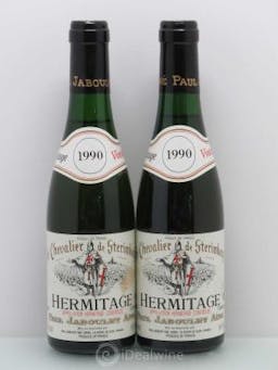 Hermitage Chevalier de Sterimberg Paul Jaboulet Aîné  1990 - Lot of 2 Half-bottles