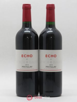 Echo de Lynch Bages Second vin  2010 - Lot of 2 Bottles