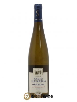 Alsace Pinot Blanc Les Princes Abbés Domaine Schlumberger 2016 - Lot of 1 Bottle