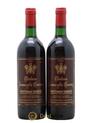 Saint-Émilion Grand Cru Château Lamarzelle Cormey 1985 - Lot of 2 Bottles