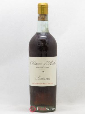 Château d'Arche 2ème Grand Cru Classé  1919 - Lot of 1 Bottle