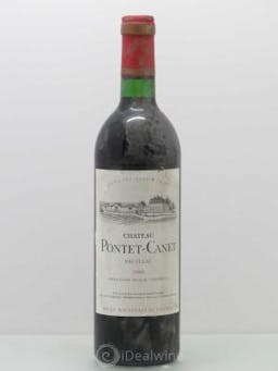 Château Pontet Canet 5ème Grand Cru Classé  1980 - Lot de 1 Bouteille