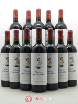 Château d'Armailhac - Mouton Baron(ne) Philippe 5ème Grand Cru Classé  2002 - Lot of 12 Bottles