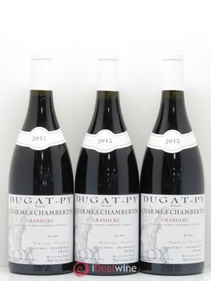 Charmes-Chambertin Grand Cru Bernard Dugat-Py  2015 - Lot of 3 Bottles
