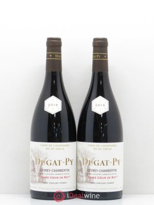 Gevrey-Chambertin Coeur de Roy Bernard Dugat-Py Très vieilles vignes  2016 - Lot of 2 Bottles