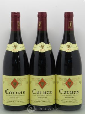 Cornas Auguste Clape  2012 - Lot of 3 Bottles