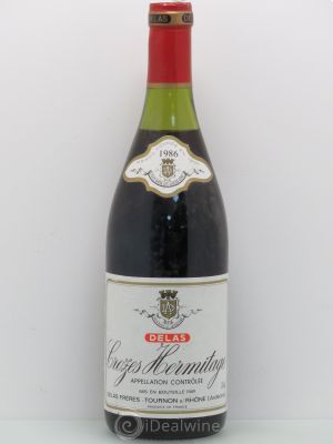 Crozes-Hermitage Delas 1986 - Lot of 1 Bottle