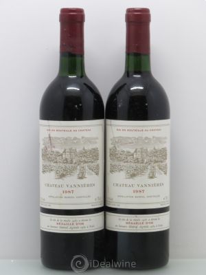 Bandol Château Vannières  1987 - Lot of 2 Bottles
