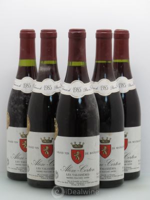 Aloxe-Corton Les Valozieres Nudant 1988 - Lot of 5 Bottles