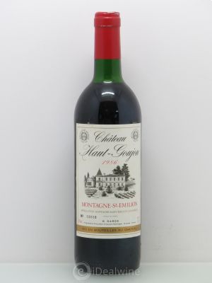 Montagne Saint-Émilion Chateau Haut Goujon 1986 - Lot of 1 Bottle