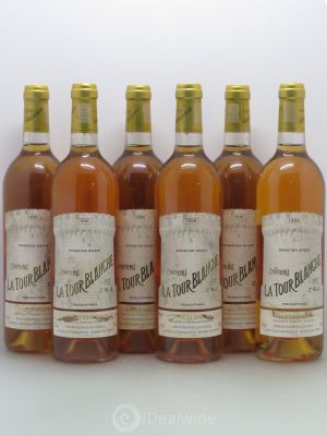 Château la Tour Blanche 1er Grand Cru Classé  1996 - Lot of 6 Bottles