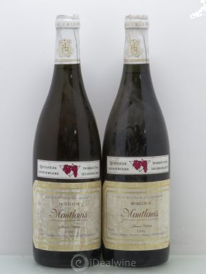 Montlouis-sur-Loire Moelleux François Chidaine (Domaine)  2000 - Lot of 2 Bottles