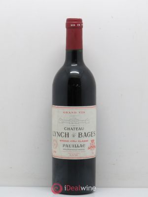 Château Lynch Bages 5ème Grand Cru Classé  1990 - Lot de 1 Bouteille