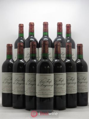 Les Fiefs de Lagrange Second Vin  1996 - Lot of 12 Bottles