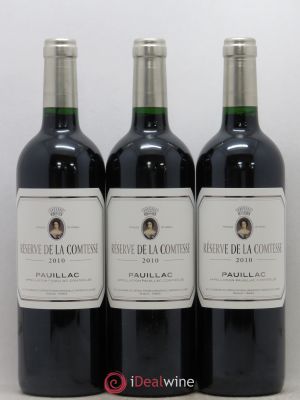 Réserve de la Comtesse Second Vin  2010 - Lot of 3 Bottles