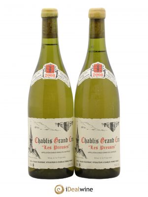 Chablis Grand Cru Les Preuses Vincent Dauvissat (Domaine)  2008 - Lot of 2 Bottles