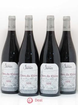 Côtes du Rhône Jamet  2016 - Lot of 4 Bottles