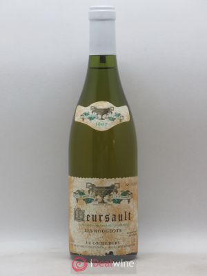 Meursault Les Rougeots Coche Dury (Domaine)  1997 - Lot of 1 Bottle