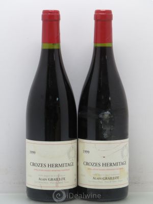 Crozes-Hermitage Domaine Graillot  1999 - Lot of 2 Bottles