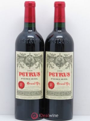 Petrus  2004 - Lot of 2 Bottles